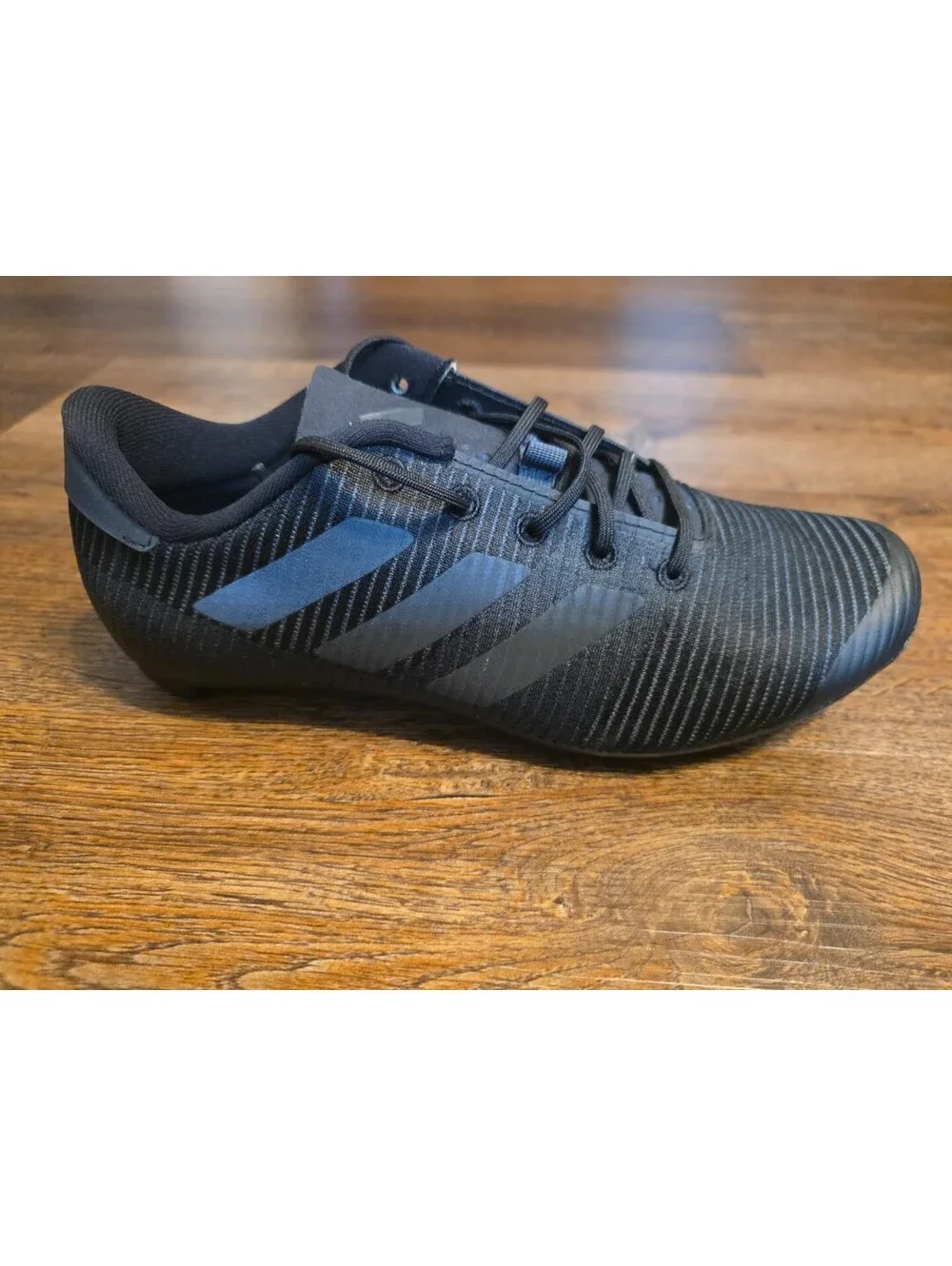 Size 6 Adidas The Road Shoe 2.0 Black Carbon Grey Cycling Shoes HQ3486